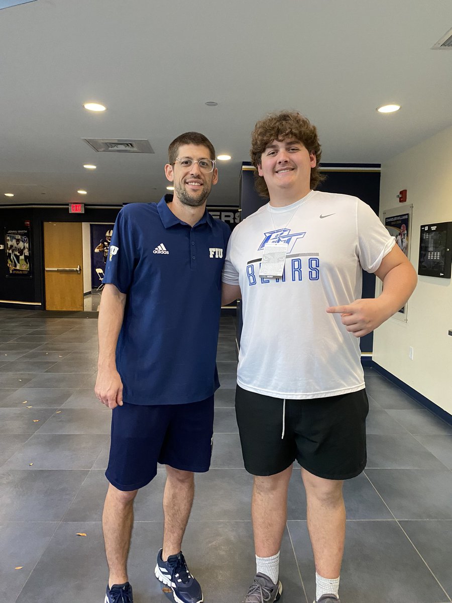I had a great time at FIU today, thank you @JoshuaEargle and @Cam_DiFede for the invitation