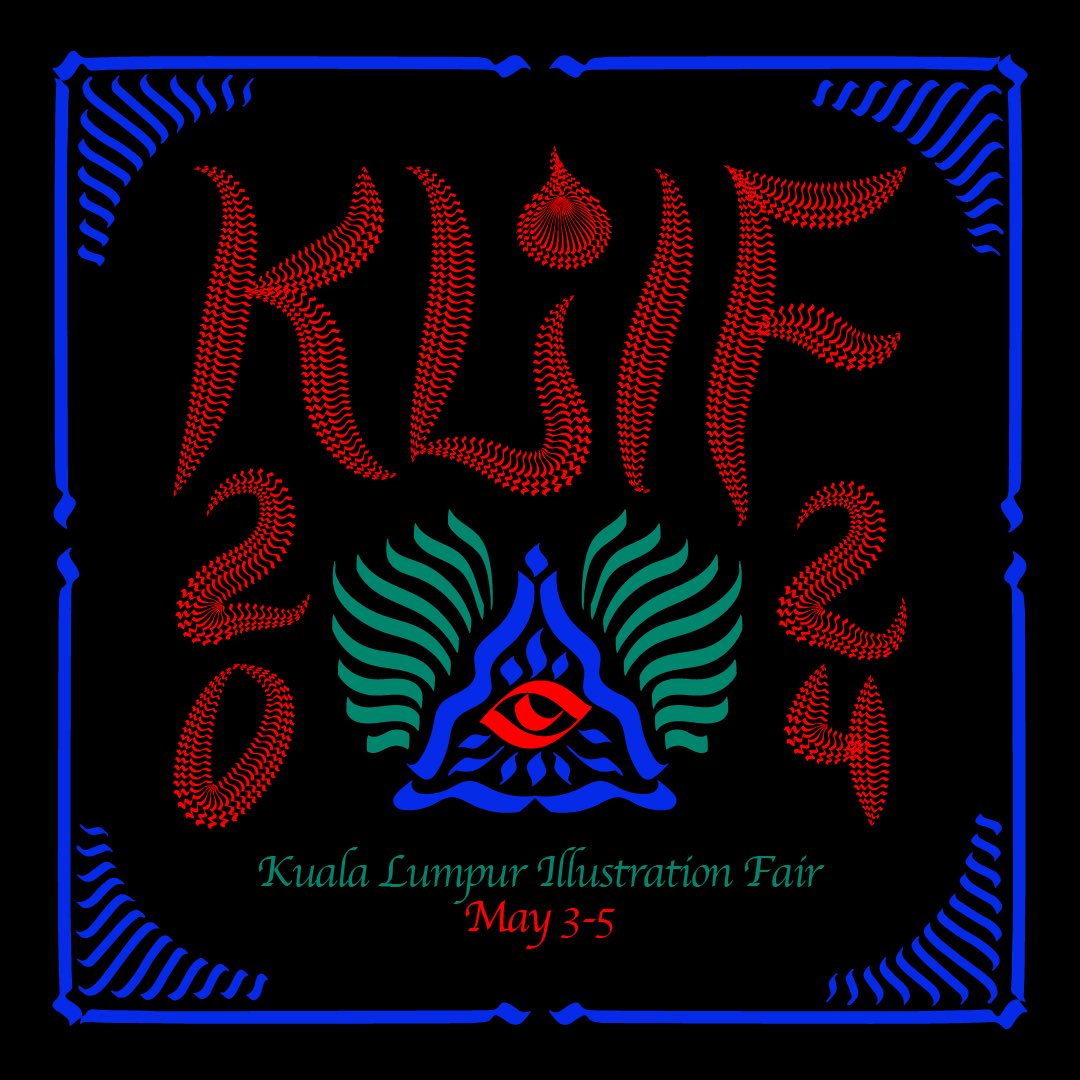I will be joining Kuala Lumpur Illustration Fair as an exhibitor on May 3-5, 2024 at GMBB Kuala Lumpur! First timer. Kinabahan ako kasi 'di ko focus ang illustration and I don't consider myself an illustrator. Pero nag-try lang, baka may puntahan ang calligraphic illustration. ✨