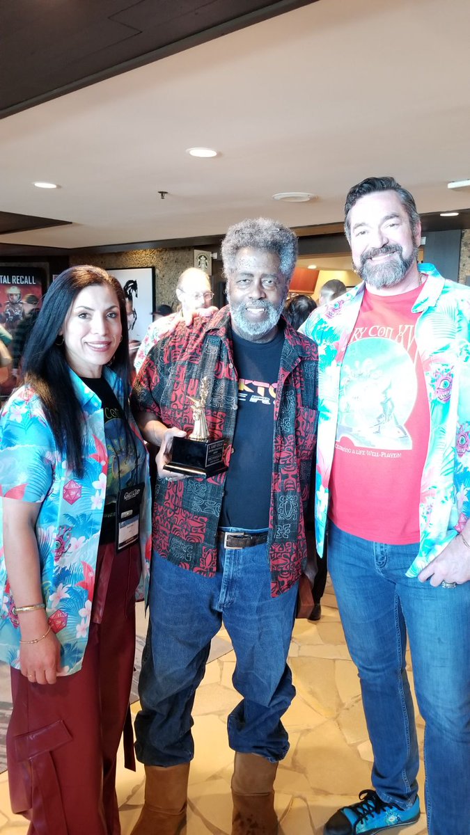 Today, Mike received the E. Gary Gygax Lifetime Achievement Award at <a href="/GaryCon/">Gary Con</a> 2024.

We just wanted to take this time to humbly thank <a href="/lukegygax/">Luke Gygax</a> and everyone else for this!  Was completely unexpected!

#GaryCon