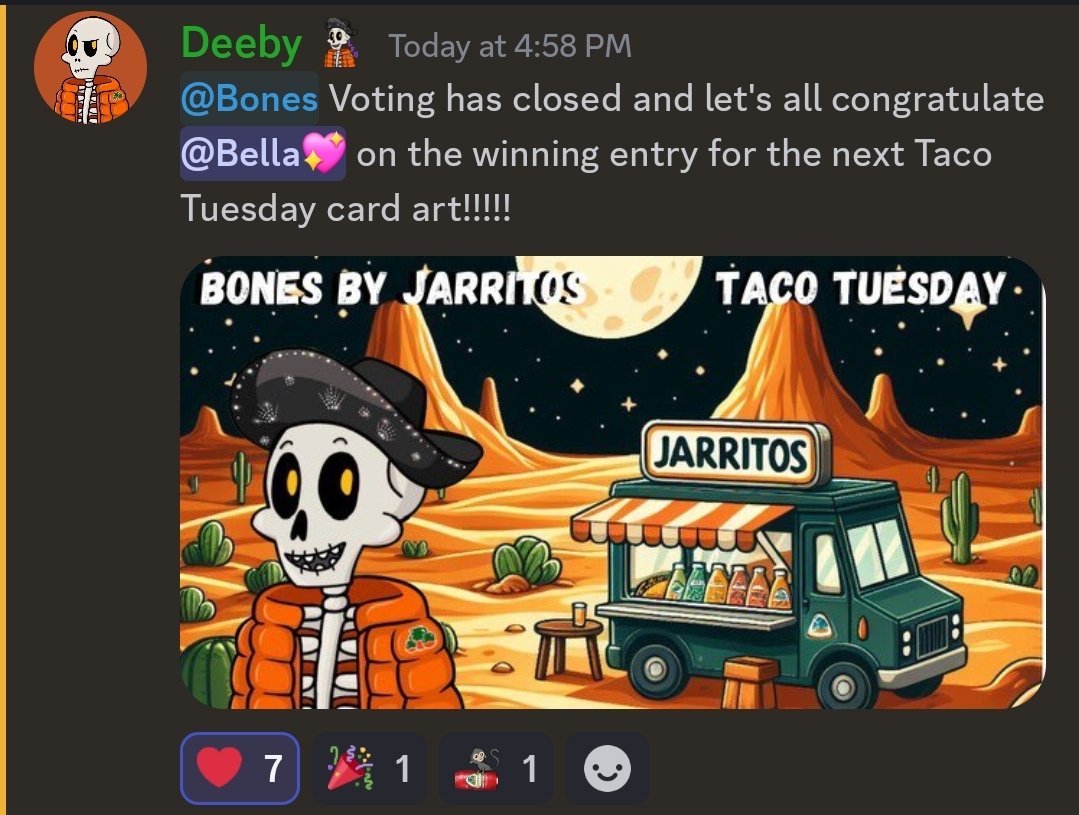 SeekerMBA's tweet image. Got out to use the rest of my #BonesBy @Jarritos giftcard. The food was #SuperGood. 

Did a quesabirria pizza. Think two whole tortillas with all that filling, like a quesadilla... but full size, not folded over. 

Loving the #NFT perks, and based on the discord... lots to come!