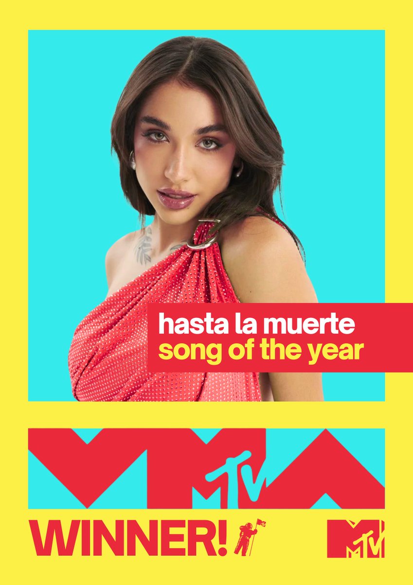 🧑‍🚀 The ‘Song Of The Year’ is… “Hasta La Muerte” by @EmiliaRBrasil!