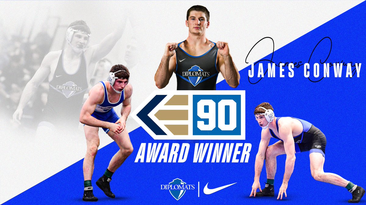 Truly proud of James Conway for representing the best of @godiplomats with excellence on and off the mat! 📰: godiplomats.com/news/2024/3/23…