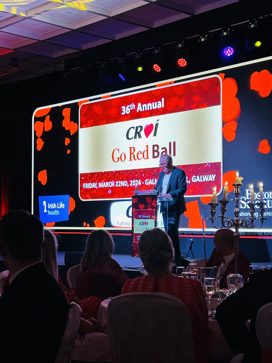 The 2024 @CroiHeartStroke #CroiGoRedBall 💃 Another year SOLD OUT Thank you to everyone who supported the event to make it such a massive success! The MC Barry Murphy was just brilliant. @soundtolightgal did an amazing job again! Venue @TheGalmont