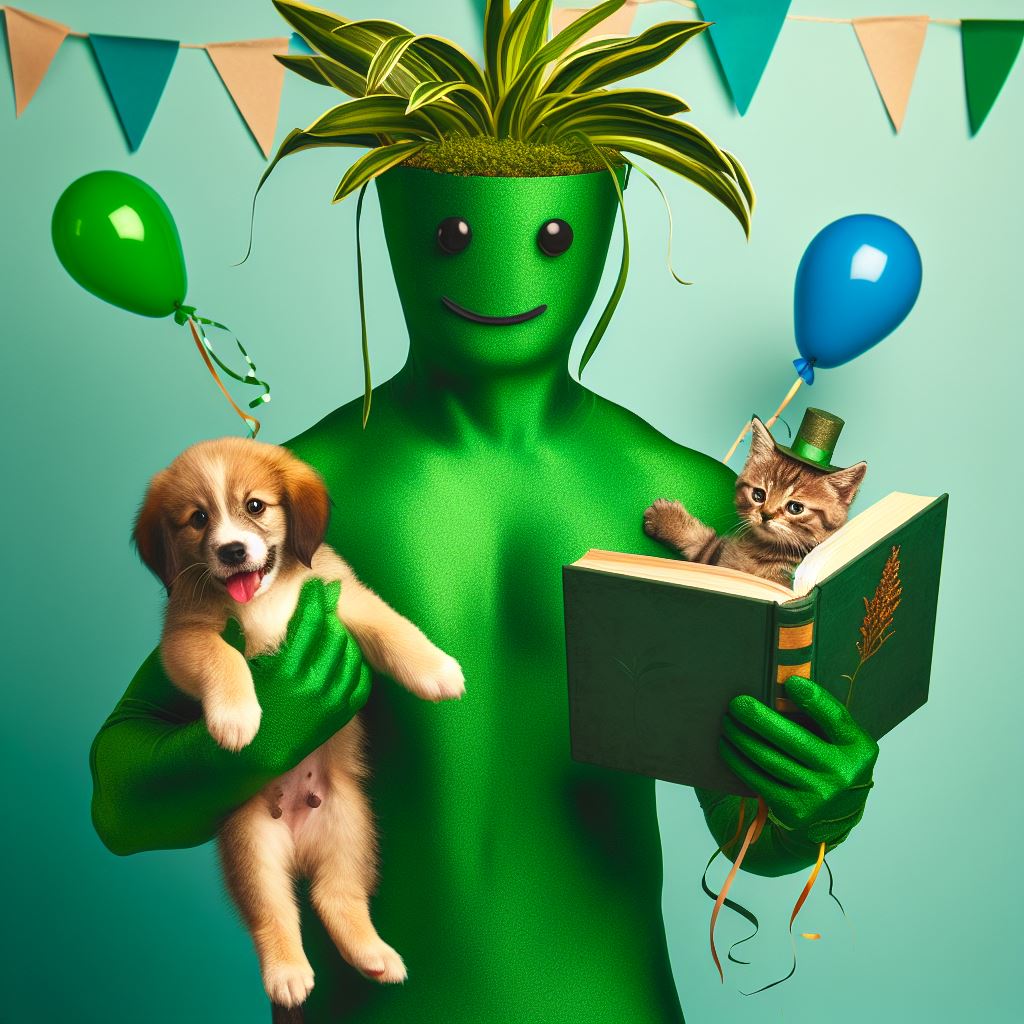 New Twitter for American People Green Book version National Puppy Day #SaturdayMorning #AIArtwork #spring #SaturdayMotivation #AIart #22Mar #PalmSunday #SaturdayMood #GM #SaturdayVibes #love #weekendvibes #puppy #cat #PuppyDay #PuppyLove #CatsOfTwitter #NationalPuppyDay #Caturday