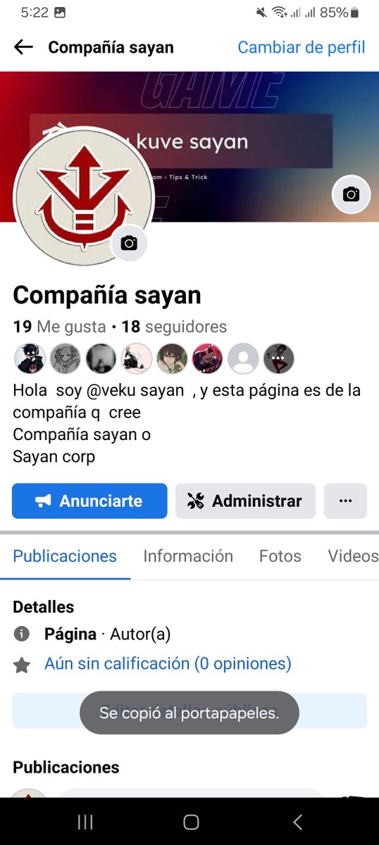 KuveTeam's tweet photo. #conpañia sayan
Sigan mis cuentas de la compañía de  Facebook y instrgram y la conpañia sayan busca más miembros https://t.co/alMWjqbExi