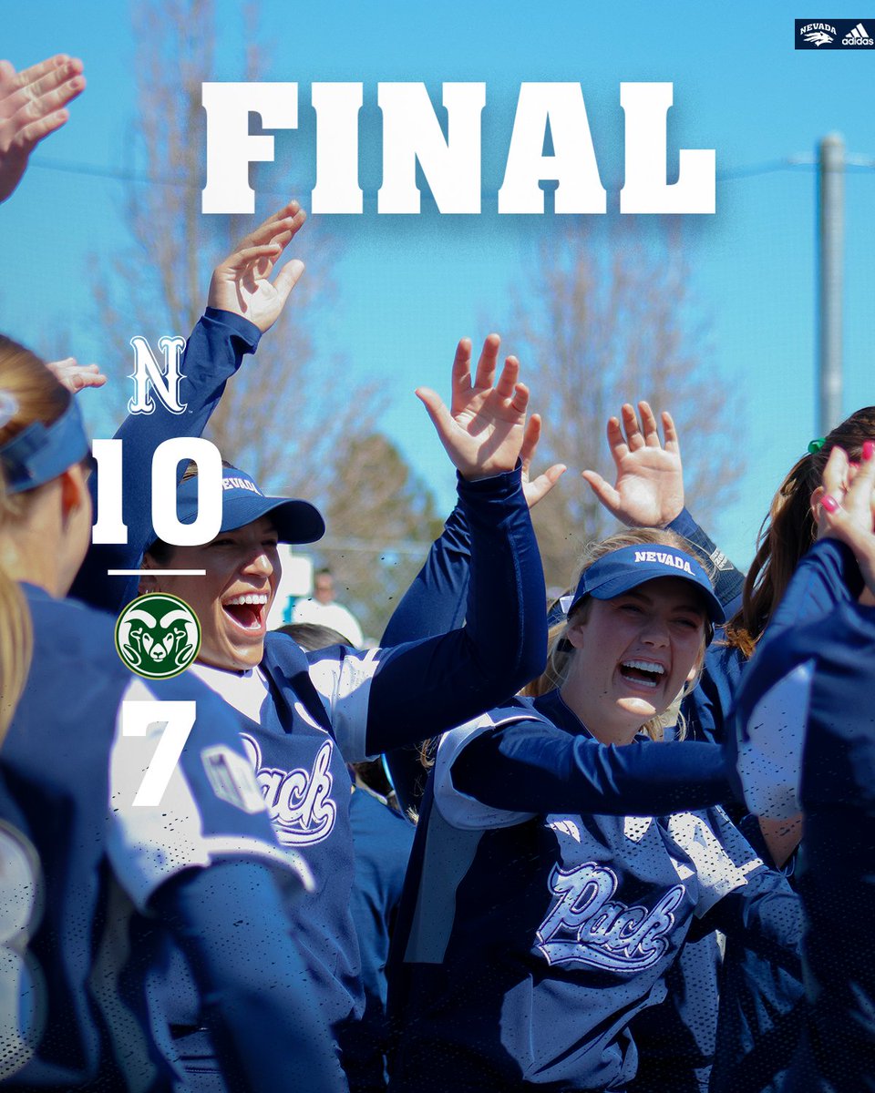 a sweep, sweep Saturday 🧹 Pack earns its first conference series sweep since 2021! #BattleBorn