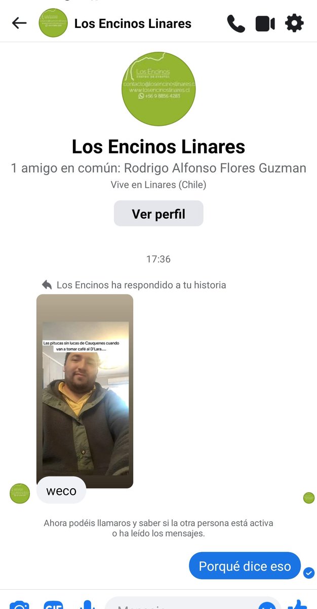 riveraretamal's tweet photo. Quiero denunciar públicamente este mensaje de odio que me llegó, es un local comercial de Linares, cuando no tienes argumentos solo usas la violencia...... https://t.co/cCarNcY9nU