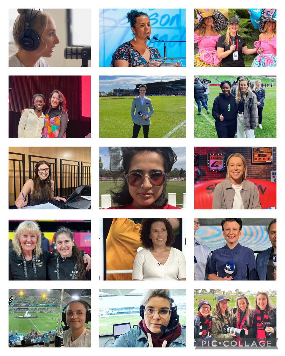 Today is a great day to finalise your application for the Women in Sports Broadcasting program and put yourself in this team. @ChangeOurGame 💪