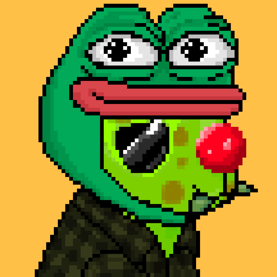 Cappy of the day.

Cappy # 3446

Pepe hat 🐸