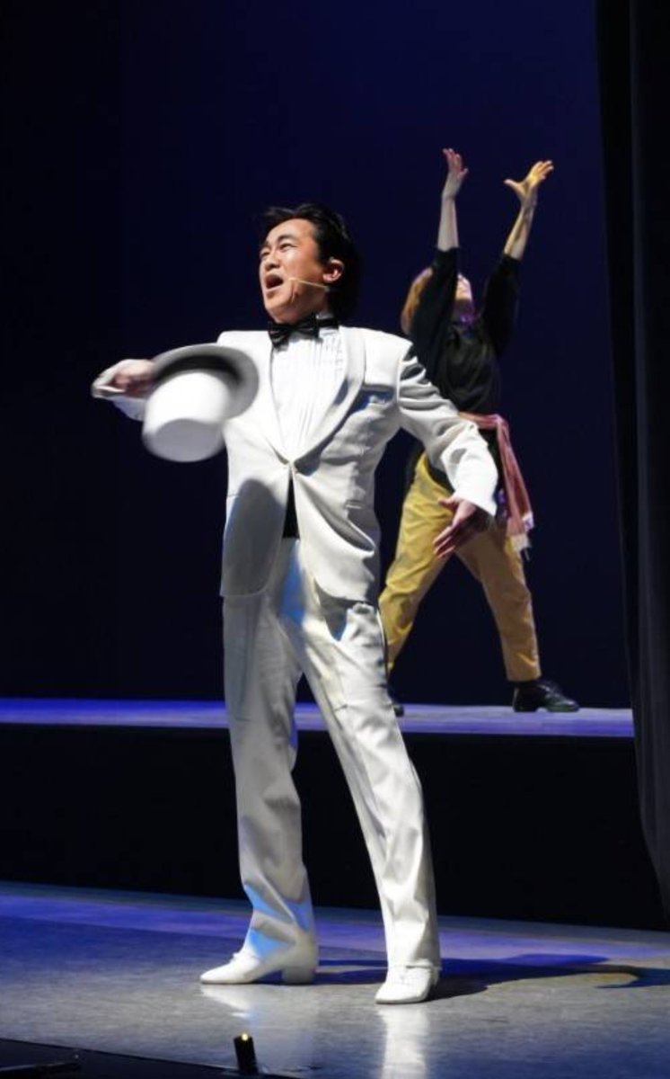 Nishibori_E's tweet photo. みゆきさんとご一緒させていただいた写真を１枚だけいただけたので、思い出に。
これは永らく記憶に残ります😊

#SWINGBEAT
#14thREVEW
#山崎未友季
#市川太一 https://t.co/gB6tWHz4Sx