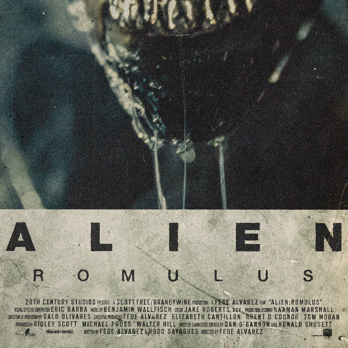 Alien Romulus poster, also did a VHS ART teased in page 2 should I post that too?