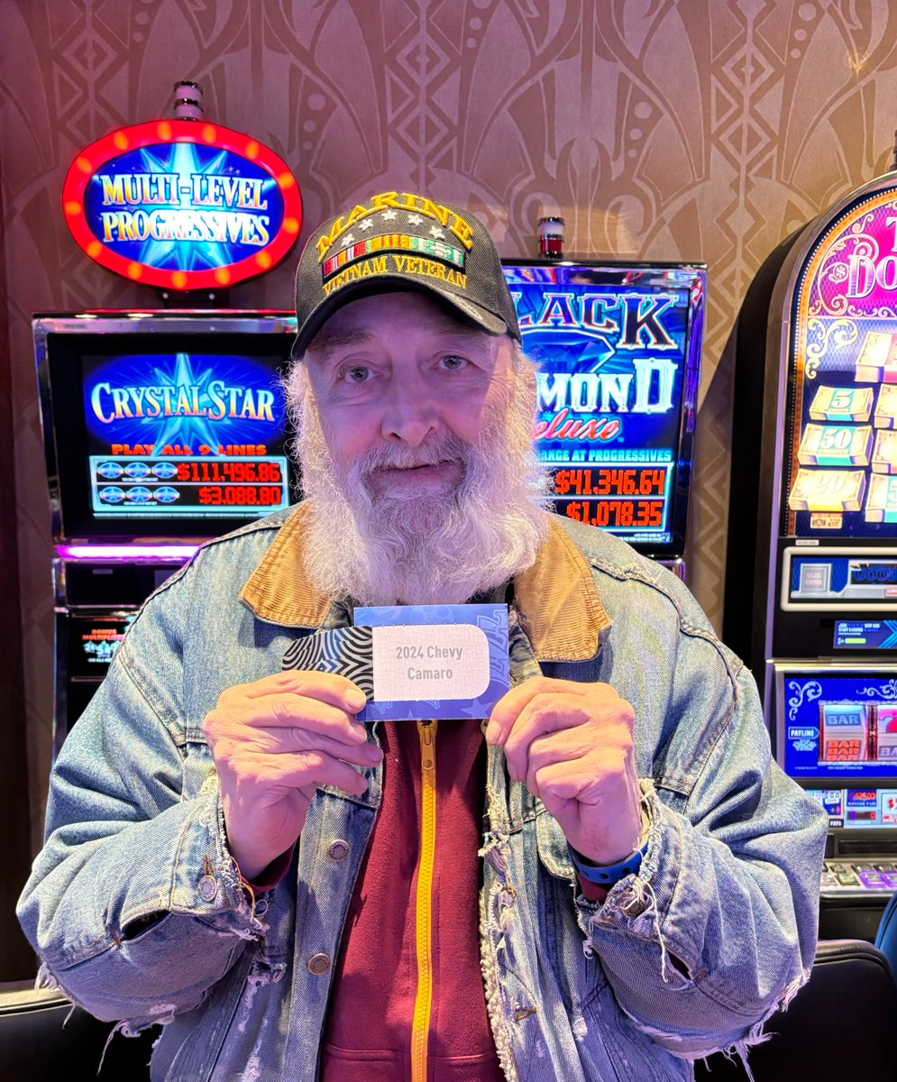 Congratulations to PENN Hero, Donald, on selecting the lucky Camaro Pull Tab during our Cruisin' in a Camaro Pull Tabs! Donald selected the cash option of $25,000 cash and $10,000 PENN Cash. This means one lucky winner is still GUARANTEED to win a 2024 Chevy Camaro on April 6!