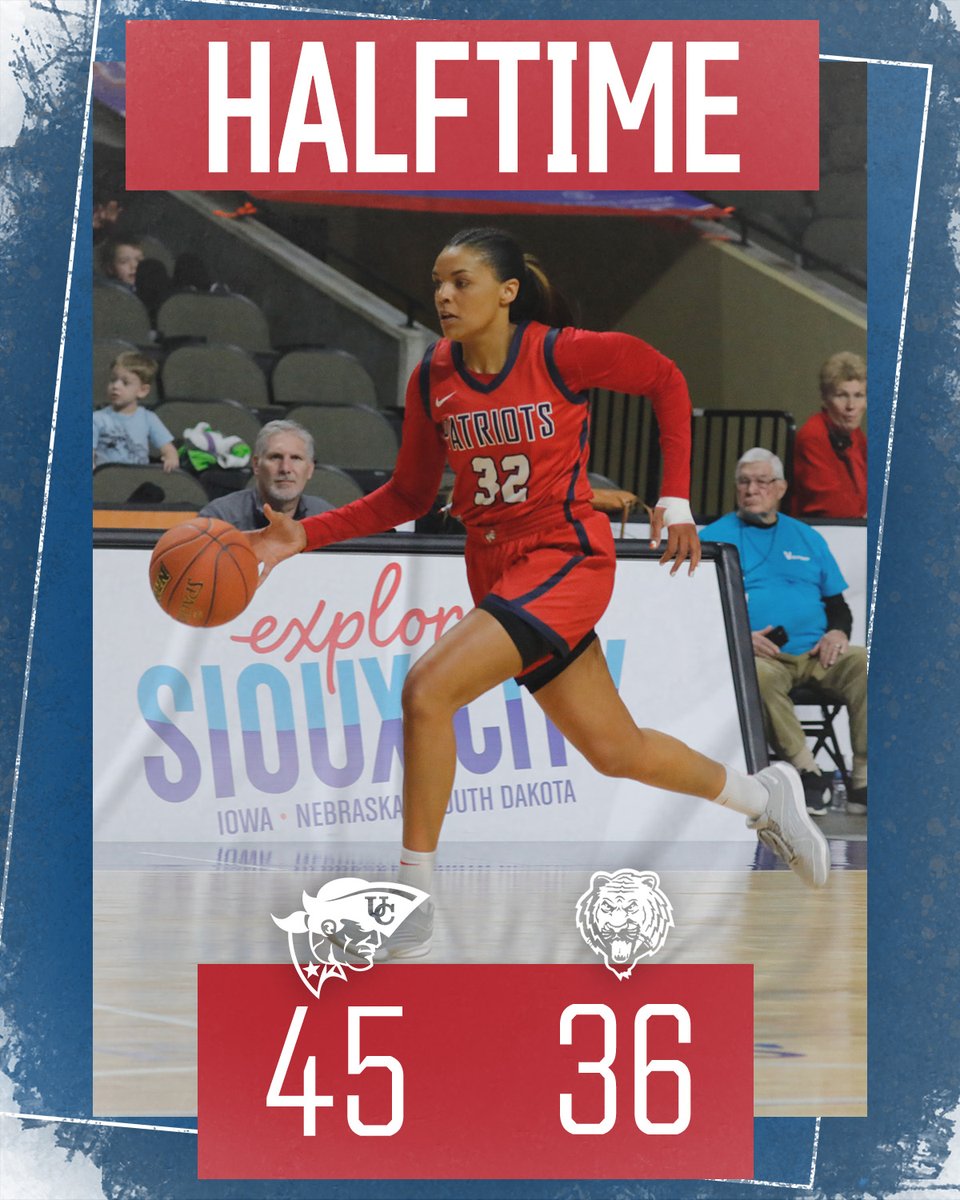 UC takes the lead into the break 45-36. Kaylie Monday with 11 pts, five rebs; Kassie Monday added 10 points, while Channing Lewis adding four rebounds and six assists  #OneBigTeam