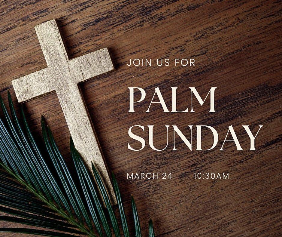Join us tomorrow for Palm Sunday Service at 10:30am. Pastor Cooper will share the message entitled, “How to Praise in the Presence of Pessimism.”
Location: 311 Roaring Springs Drive, Desoto, TX 75115