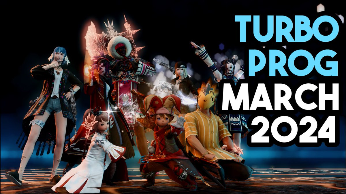 IMPORTANT NEWS I'm excited to announce our next Ulti Project: Turbo Prog/Clear Marathon for the month of March! Date: March 30, SATURDAY Time: 12PM - 8PM PST Ultimates: All 5! We will host 1-hr prog/clear sessions for gamers signed up! More info in Discord! STAY TUNED #FFXIV