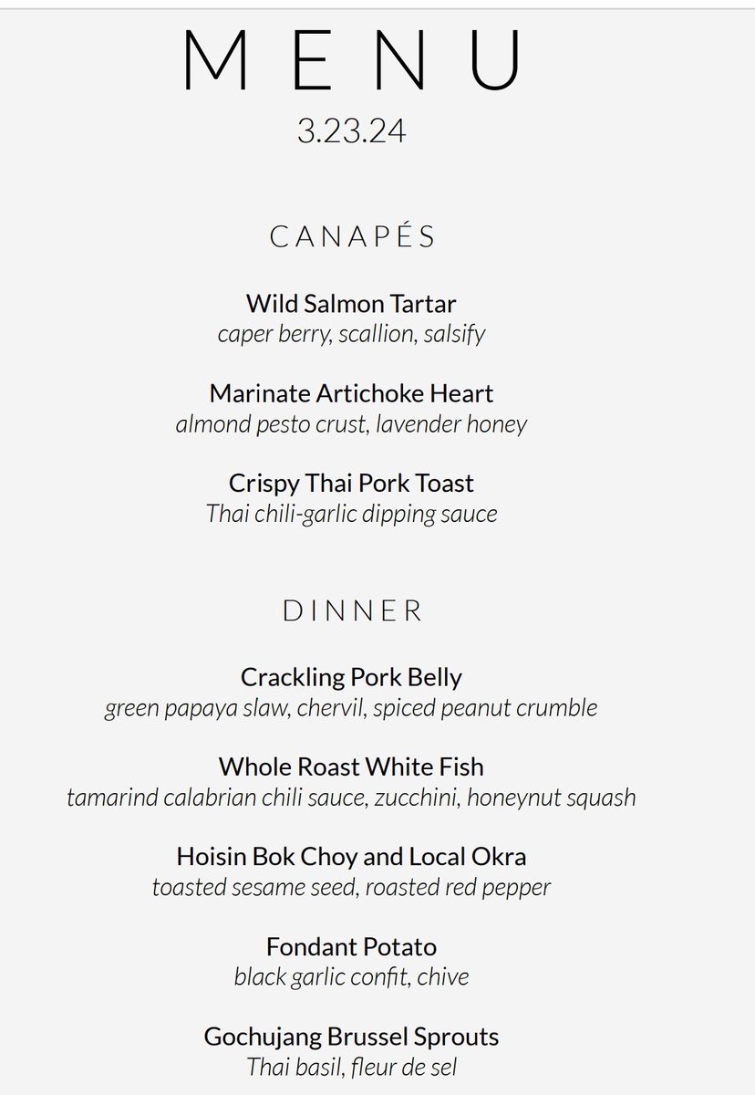 CHEFFROMNJERSEY's tweet photo. I went crazy on this 5 course ➕️ canapes. Real #BlackAmerican #Chef w/heavy award winning range. I absolutely do this.
Learn to impress yourself 1st and foremost, Others will follow.
#BloodLineFilms
#Fromthesoil #ontheirneckspodcast https://t.co/Xe8uyZtGhA