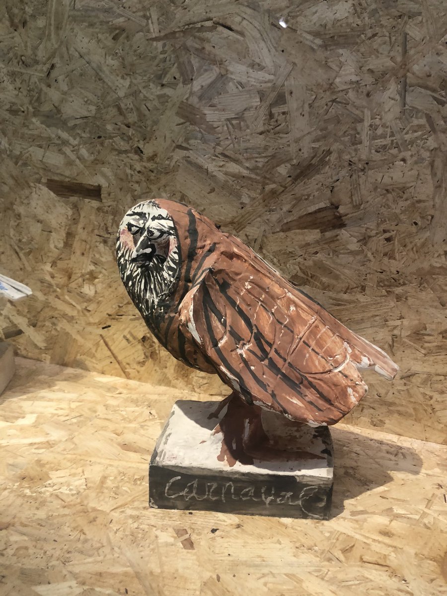ピカソ美術館にて

フクロウの彫刻🦉
@Picassomuseum