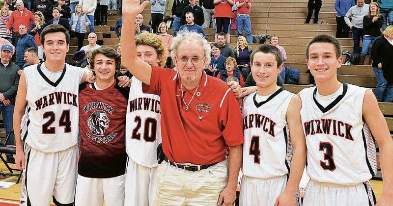 warwick_hoops's tweet image. This morning Warwick Basketball lost one of its most important members over the last few decades. Larry Frymyer passed away in peace this morning. If you knew Larry you knew his love for Warwick Athletics was endless. RIP Larry! #OneOfOne
