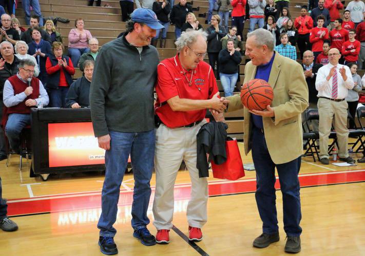 This morning Warwick Basketball lost one of its most important members over the last few decades. Larry Frymyer passed away in peace this morning. If you knew Larry you knew his love for Warwick Athletics was endless. RIP Larry! #OneOfOne
