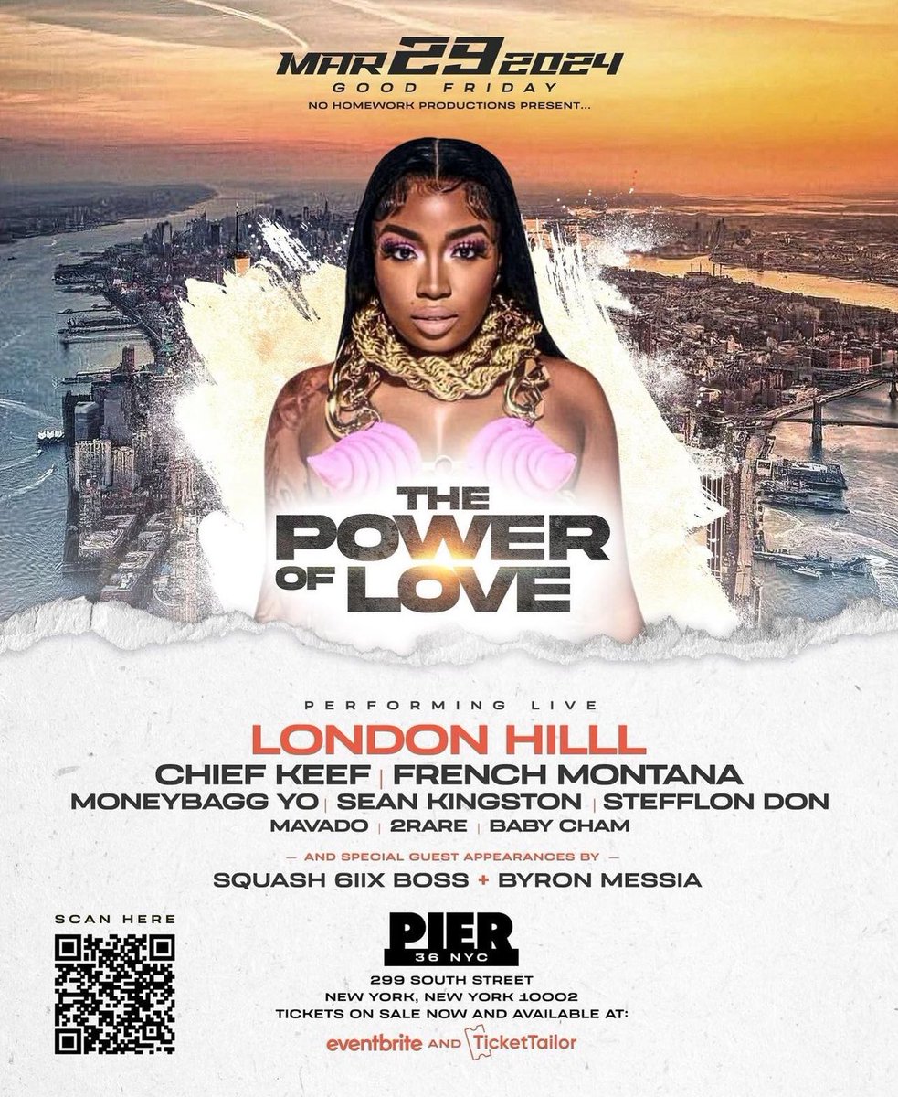 SunNeeSweet333's tweet image. You Guys Ready To See @Londonhilll At @Pier36NYC Friday,  March 29TH?

🎫Get Your Tickets From evenbrite.com 

#ThePowerOfLove #LondonHill #HeavyOnIt