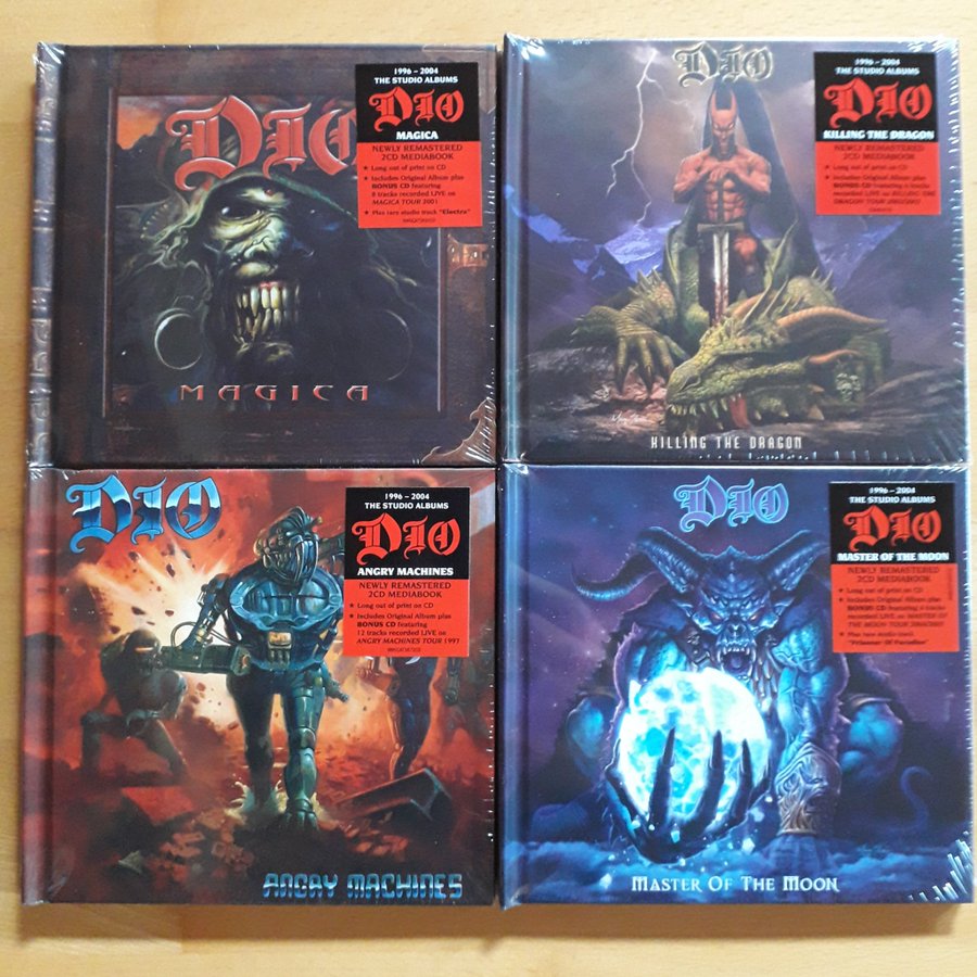 DIO 🇺🇸🤘 - lim. Deluxe CD Edtions 2020 #DIO #Heavymetal #Metalcollection