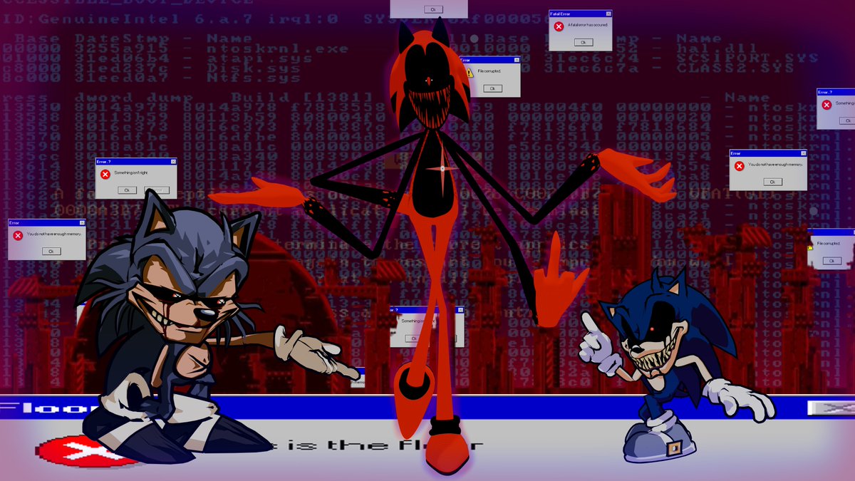 Gabrielv24EXE's tweet image. My favorite EXE&apos;S,Fatal-error,Lord-x,2011x.
_-A FATAL ENCOUNTER-_

Fatal error model by: @LukaszBorges and @LC_327
Lord x model by: @The_Sharkman_ 
2011x model by: @FunkiestBunny

#EXE #execomunity #fatalerror #LordX #2011X #BrianGriffinPlush