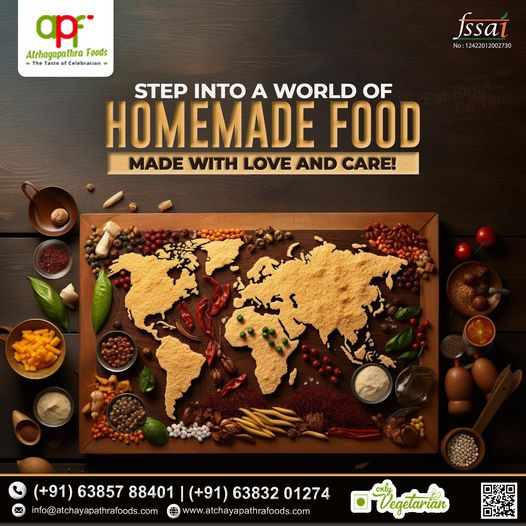 👉Call us: +91 6383201274, 91 6385788401
#atchayapathrafoods #FoodDelivery #Madurai #HygienicCooking #TraditionalRecipes #MonthlyFoodSubscription #MaduraiFoodDelivery #CulinaryAdventure #NutritiousMeals #FoodieCommunity #ConvenientDining #EatWellLiveWell