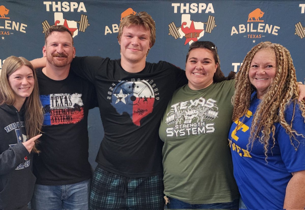 Danielle Childers (@viking__queen) on Twitter photo What a blessing it was to be a part of the Texas Hs Powerlifting State Championships! Squat 625, Bench 400, Deadlift 510, Total=1535 lbs.
#childersstrong #covepowerlifting #powerliftingmama
<a href="/Rion_Childers/">Rion ''Thor'' Childers</a> @TJRoe7 <a href="/Chilbunch/">Cindy Regan Childers</a> <a href="/LoisCatamaran/">Lois</a> <a href="/SkylynnChilders/">Skylynn Childers</a> <a href="/TxHSPWL/">THSPA</a> <a href="/GodawgnationC/">Cove Athletics</a> What a blessing it was to be a part of the Texas Hs Powerlifting State Championships! Squat 625, Bench 400, Deadlift 510, Total=1535 lbs.
#childersstrong #covepowerlifting #powerliftingmama
<a href="/Rion_Childers/">Rion ''Thor'' Childers</a> @TJRoe7 <a href="/Chilbunch/">Cindy Regan Childers</a> <a href="/LoisCatamaran/">Lois</a> <a href="/SkylynnChilders/">Skylynn Childers</a> <a href="/TxHSPWL/">THSPA</a> <a href="/GodawgnationC/">Cove Athletics</a>