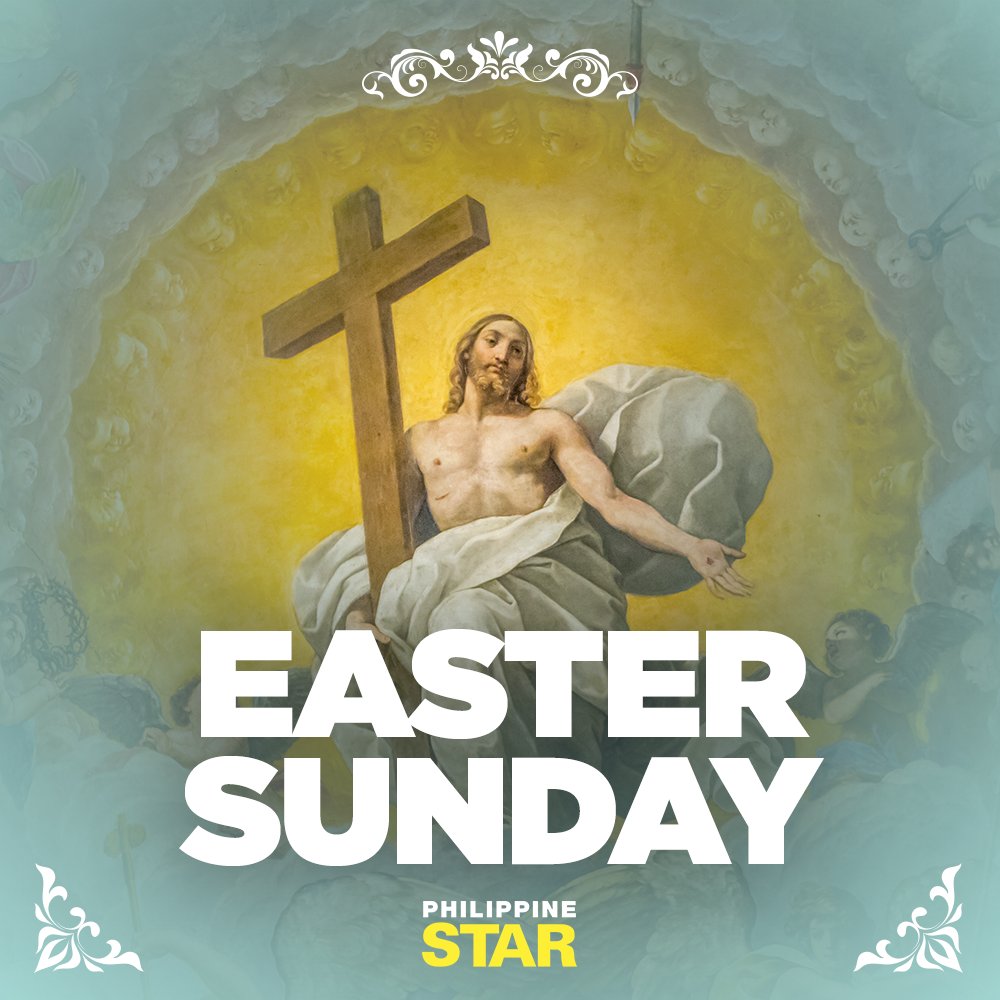 PhilippineStar's tweet photo. EASTER SUNDAY 🕊️

“Don’t be alarmed,” he said. “You are looking for Jesus the Nazarene, who was crucified. He has risen! He is not here. See the place where they laid him. - Mark 16:6 https://t.co/RNhcsfuqYA