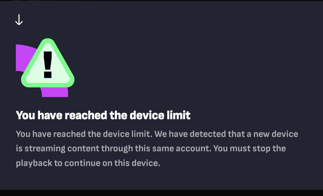 @therugbynetwork your android app sucks! Only 1 device watching. After constant hanging on feed, restart phone twice at this point yet each time I get this error. I guess you don't want us to watch what you are producing.