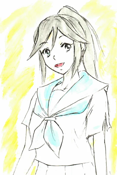 #1日1ユーフォ3/11分。この日は中の人の誕生日だったんで、希美。 