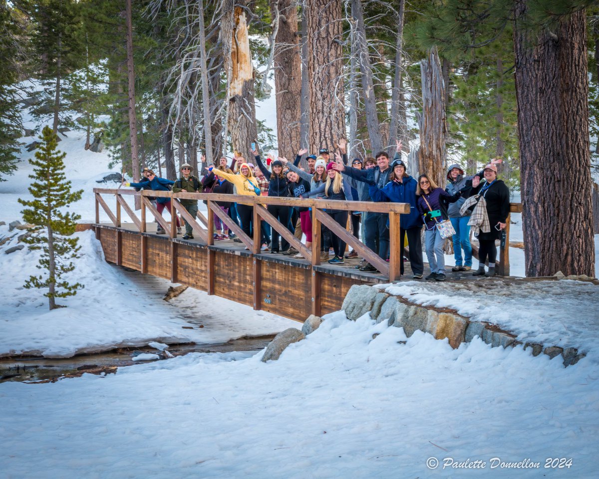 #CUEOutdoors w <a href="/portsprogram/">CA State Parks PORTS Program</a>?
Yes, please!!
From cactus 🌵 in Palm Springs 🌴
an 11 minute tram ride took us to snow ❄️ <a href="/CAStateParks/">CA State Parks</a> <a href="/MtSanJacintoSP/">Mount San Jacinto State Park & Wilderness</a> 
#SpringCUE