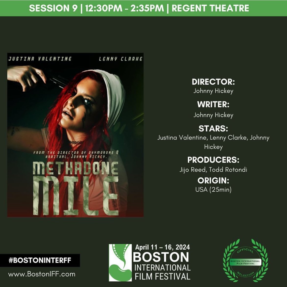 The first two films of Session 9 are “The Hit” and “Methadone Mile”! We’re so excited to screen these amazing works!