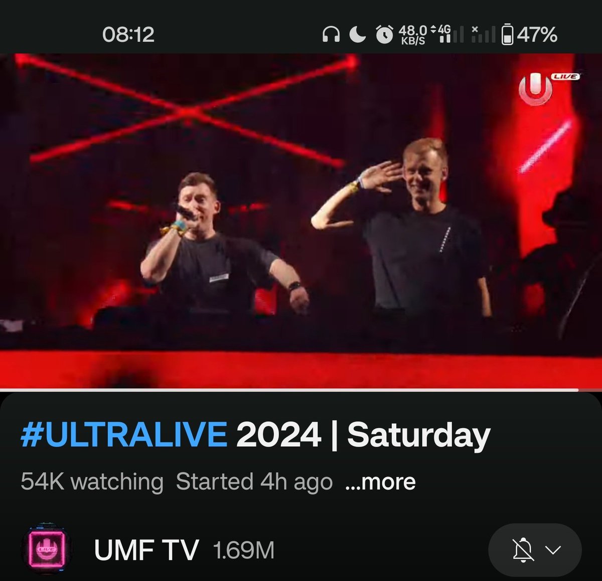 Rocksmith_69's tweet image. Wtf duo legend Collab , both have got no 1 dj before so they are legendary with their genre and music, the song and drop so good , king of trance @arminvanbuuren king of progressive  @HARDWELL  , this is worth watching and waiting , I need the track #ULTRALIVE #UltraMiami2024