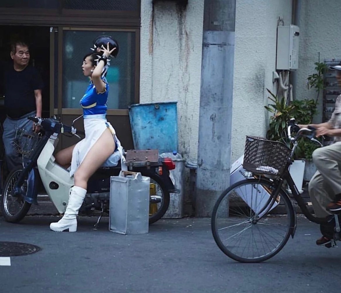 Yuka Kuramochi as the iconic 90s Street Fighter character Chun-Li for Redbull (2018)