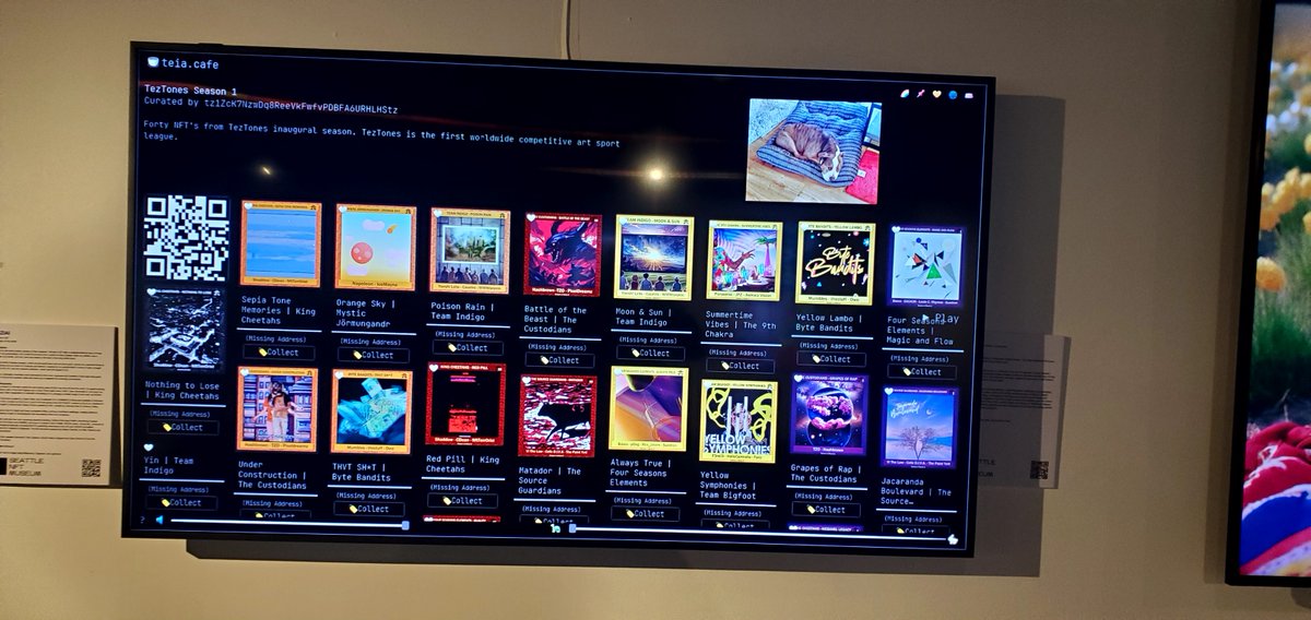 Had a great meeting with Carl from the <a href="/seanftmuseum/">Seattle NFT Museum</a> regarding our June 1st Tezos meetup!

I can't relay the excitement and genuine interest the NFT museum has shown me. They are PUMPED to not only host the even but see all the cool as heck #Tezos art and projects. Jennifer has