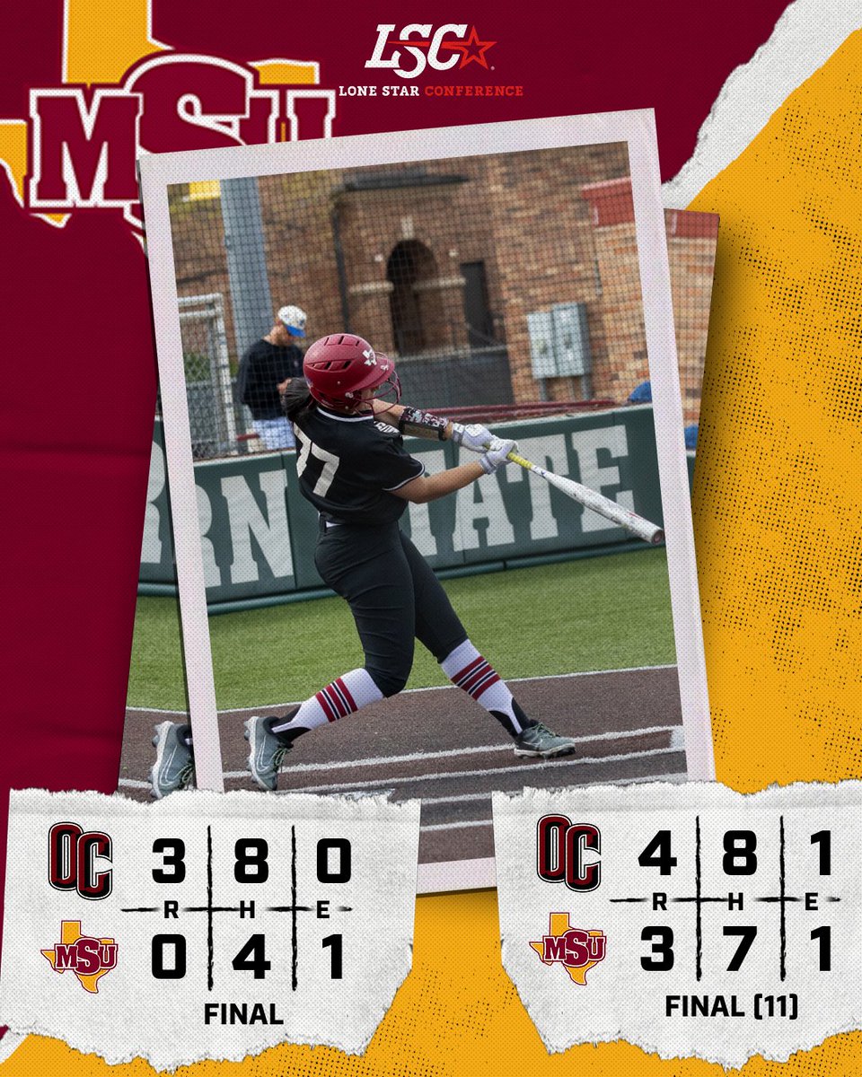 🥎 | Freshman Addison Lindemann crushed her first collegiate home run Saturday against Oklahoma Christian. She also allowed one run in 11 innings in the circle during the series against the Eagles. #StangGang