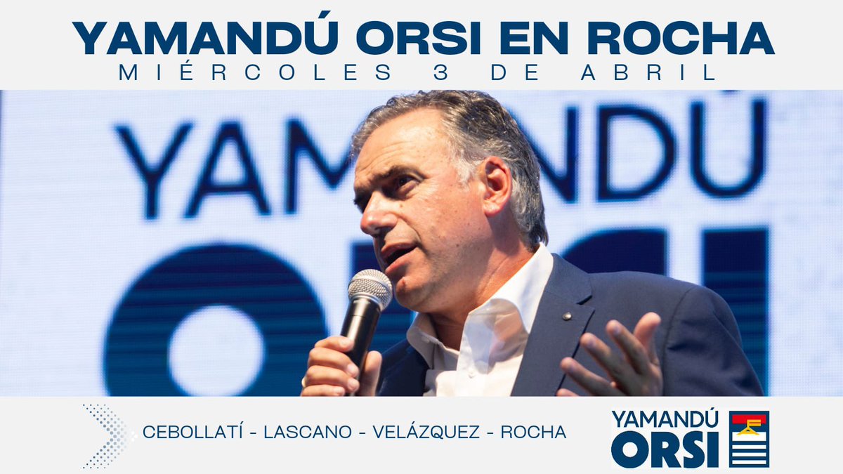 Pclarrosa's tweet photo. Se viene se viene vamos todos con Yamandú https://t.co/NSES2Osx9J