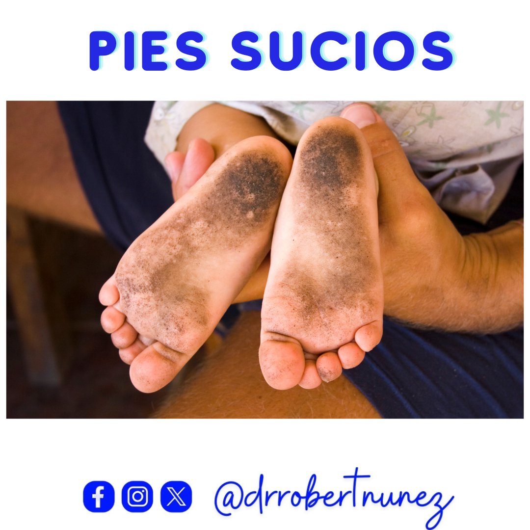 drrobertnunez's tweet photo. Si cuando llega el final del día nuestros peques tienen los pies sucios, el pelo despeinado y los ojos brillantes, lo estan haciendo bien papis 😁 

#niños #andardescalzo #piesdescalzos #piessucios #niñosfelices https://t.co/f3QMXgtyjK