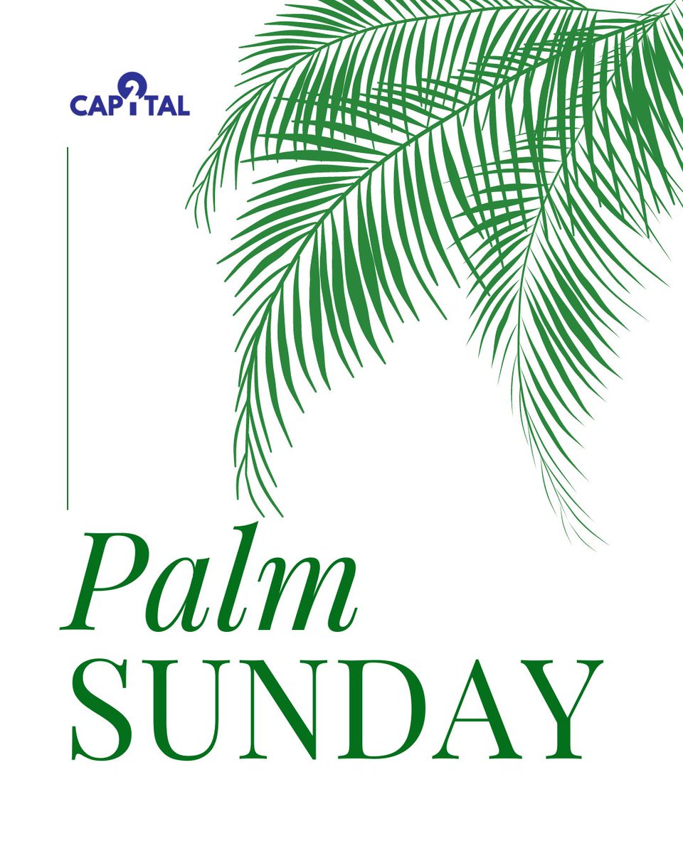 Rejoice in the promise of renewal and hope on Palm Sunday 🌿