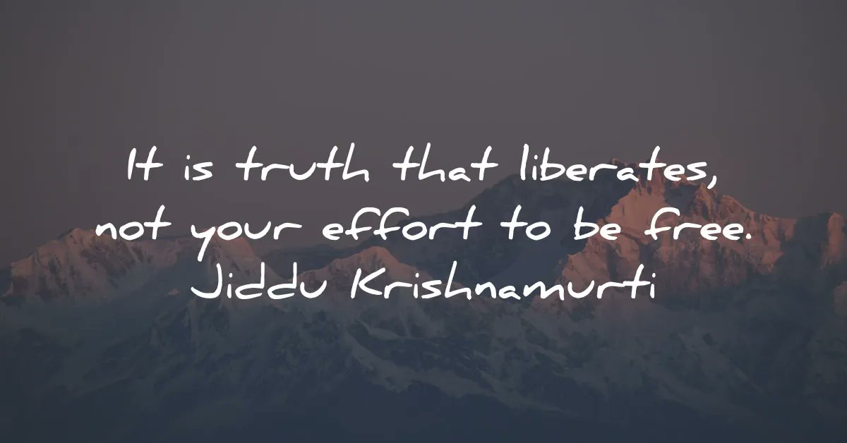 #Jiddukrishnamurti