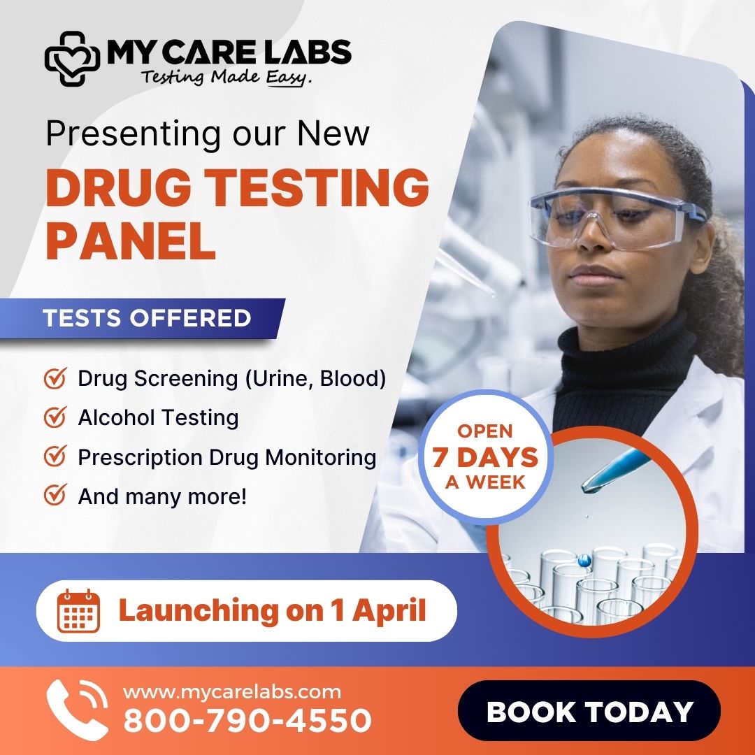 Looking for a comprehensive way to screen for substance abuse? Presenting our Drug Testing Panel Launching on April 1st