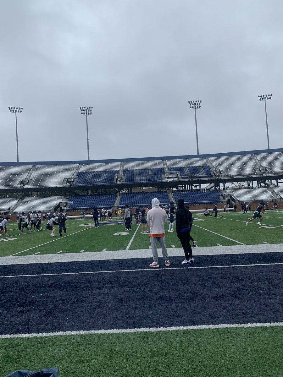 I had an amazing time at Old Dominion University this morning. I really enjoyed the atmosphere and the energy!! Can’t wait to be back up there. I appreciate the invite @davidweeks34 #gomonarchs @CityCollegeFB