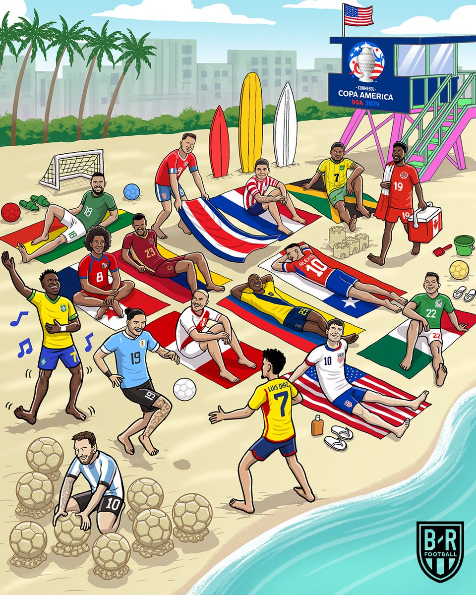 This summer's Copa América field is set 🌴