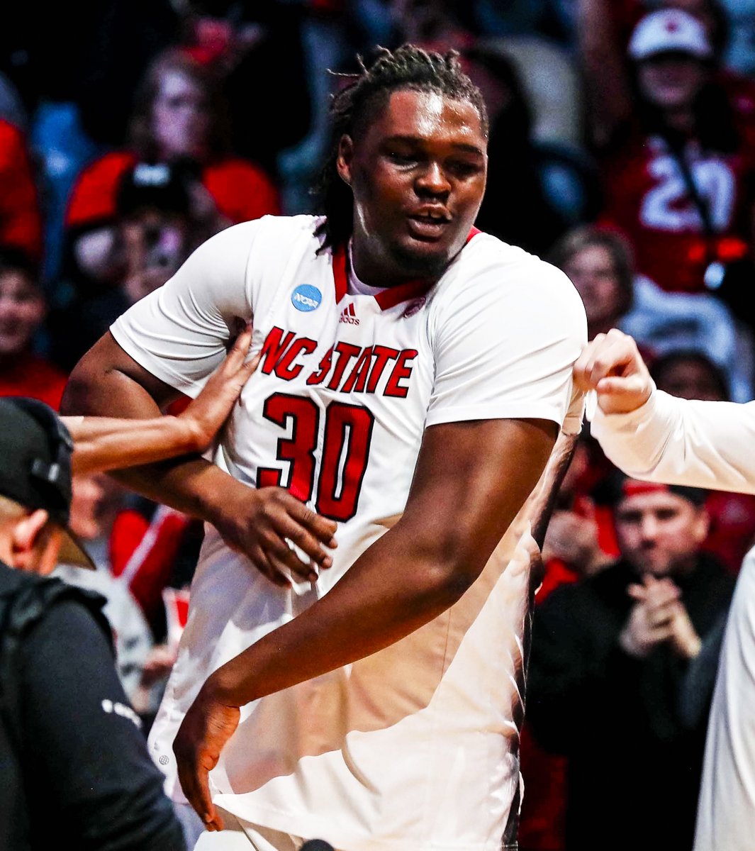DJ Burns has been a fan favorite at NC State since transferring in 2022.

He's the main event in Raleigh: taking photos on campus and dancing with kids after games.

Now, on the big stage, he's led the Wolfpack to the Sweet 16.

"We’re coming for everybody that’s in front of us."