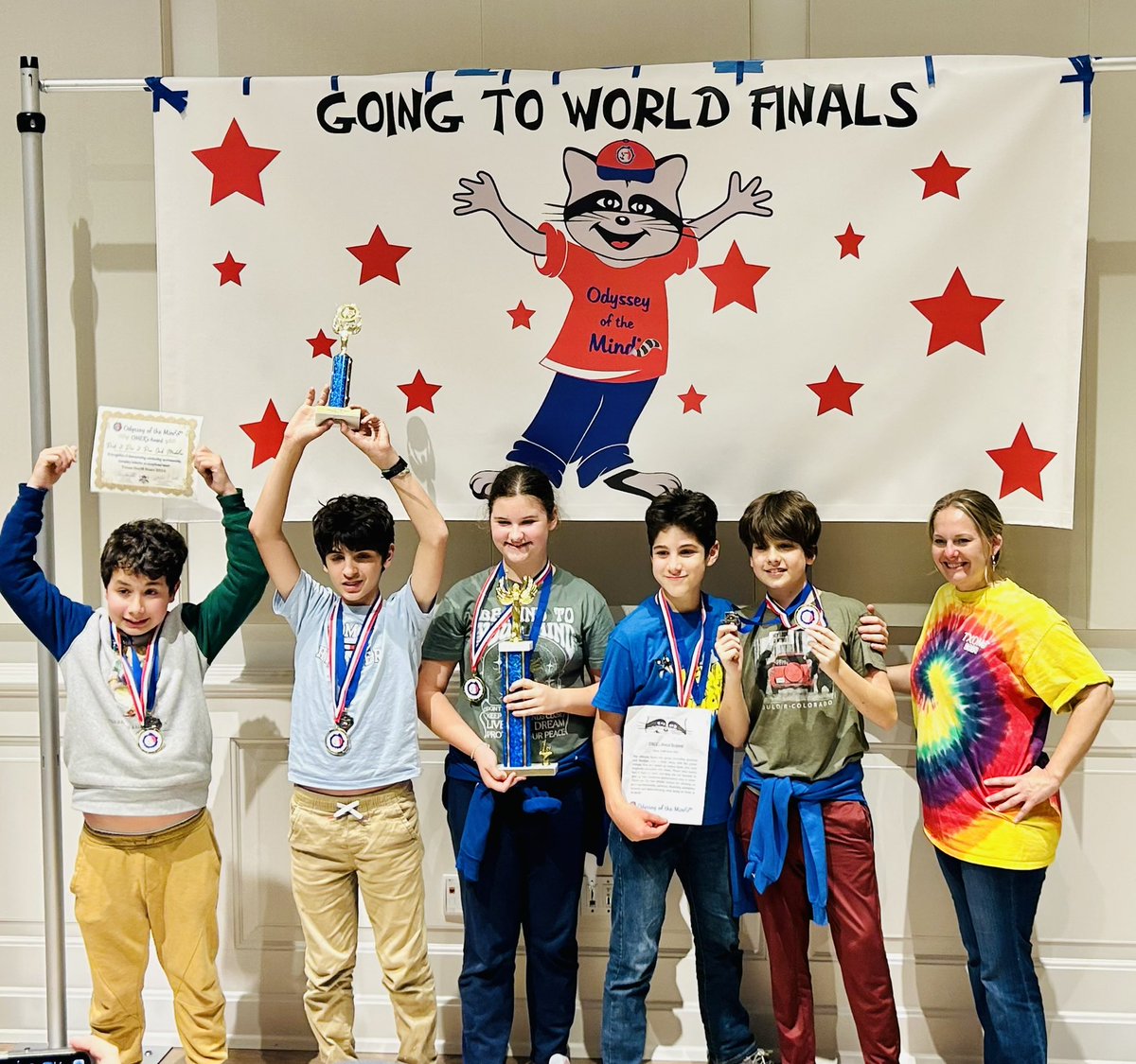 💫 POMS wins 1st Place 🥇 at the Odyssey of the Mind — State Competition! They are going to the WORLD FINALS!!! #WeArePinOak #MagicHappensHere #ProudPrincipal #MrsOrsburn #OdysseyoftheMind