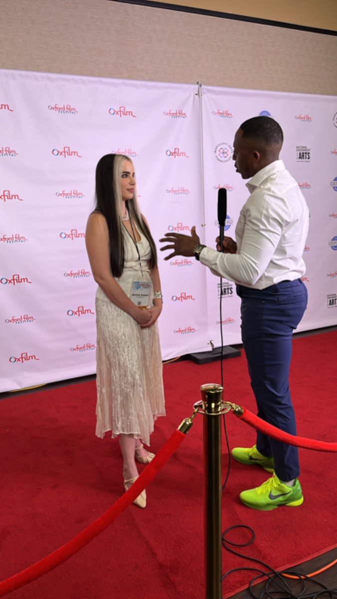 Another night of hosting Q&amp;A of these phenomenal filmmakers on the Red Carpet at the <a href="/oxfordfilmfest/">Oxford Film Festival - USA</a> 🎥📸