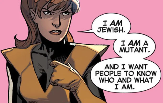 Why do people use the segregationist as the go to example of a Jew in comics when my girl is right there 