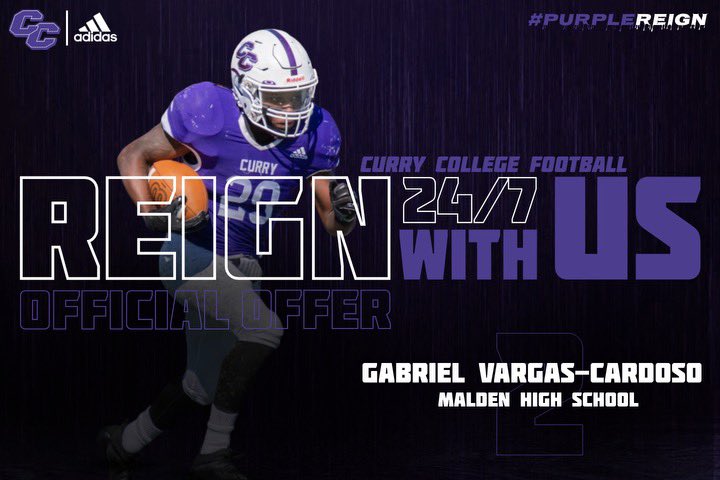 Gabriel Vargas Cardoso (@gabriel65812104) on Twitter photo Blessed to have received another offer from <a href="/CurryFootball/">CurryFootball</a> thank you <a href="/Pippin_McKinley/">McKinley Pippin</a> <a href="/CoachTParsons/">ππ¨ππ πππ«π¬π¨π§π¬</a> for this opportunity .
<a href="/Coachwitche92/">Witche V. Exilhomme</a> Blessed to have received another offer from <a href="/CurryFootball/">CurryFootball</a> thank you <a href="/Pippin_McKinley/">McKinley Pippin</a> <a href="/CoachTParsons/">ππ¨ππ πππ«π¬π¨π§π¬</a> for this opportunity .
<a href="/Coachwitche92/">Witche V. Exilhomme</a>