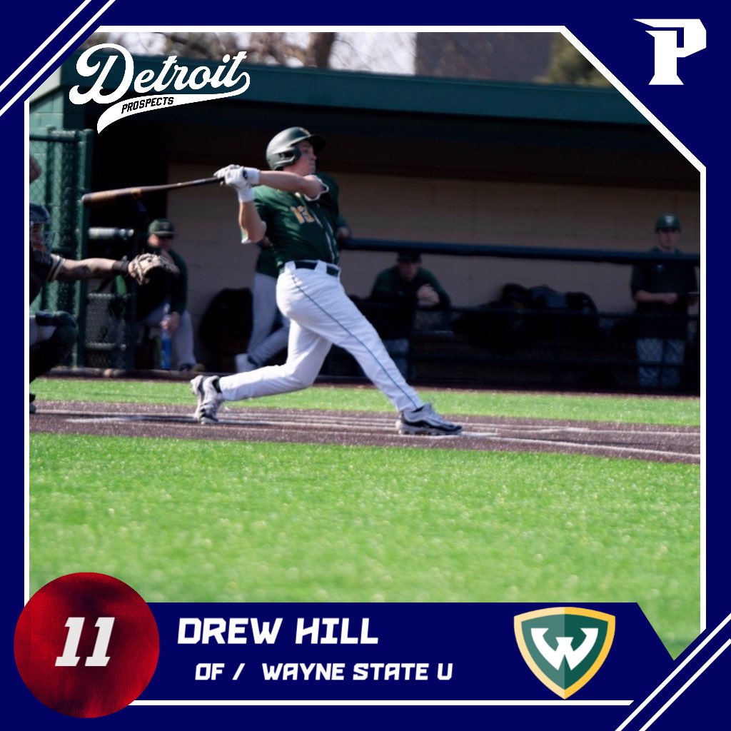 Welcome Drew Hill (@Drew_Hill2005) to the 2024 Prospects! Drew is a Freshman Outfielder at Wayne State University! @mikerice02 @ProspectsRice @ShorelineBall22